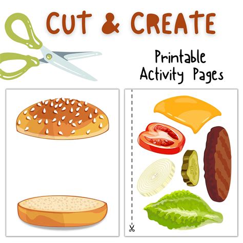 Build A Burger Free Printable
