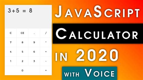 Build A Calculator With Javascript Tutorial