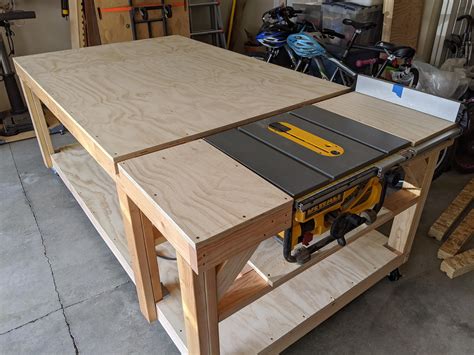 Build Bench For Table Saw