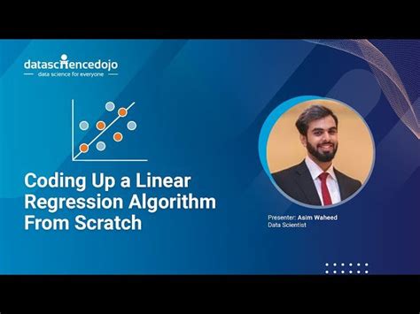 build linear regression from scratch python