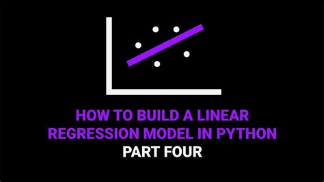 build linear regression model in python