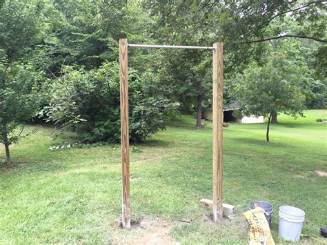 Build Pull Up Bar In Backyard