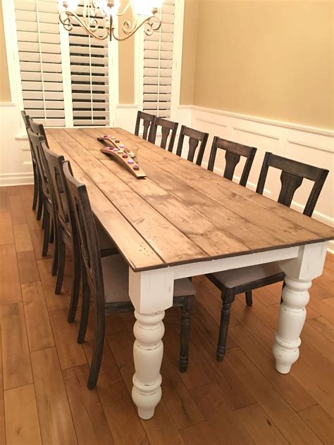 Build Rustic Dining Room Table