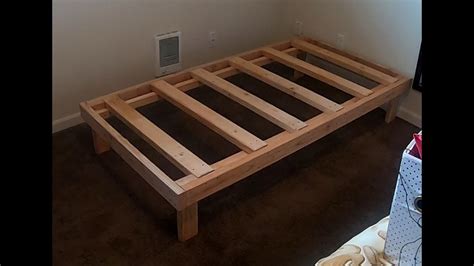 Build Twin Size Platform Bed Frame
