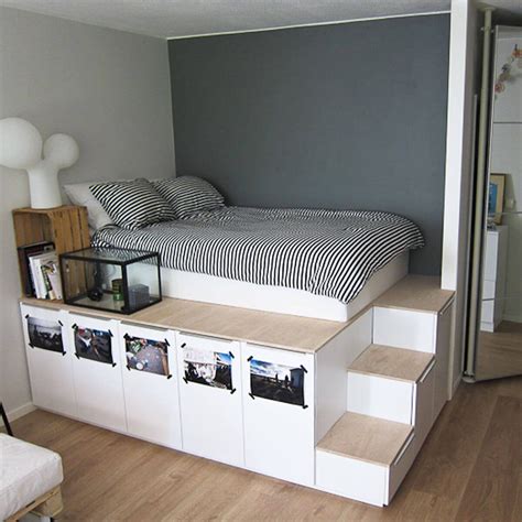 Solid Wood Platform Bed Frame Design Selections HomesFeed
