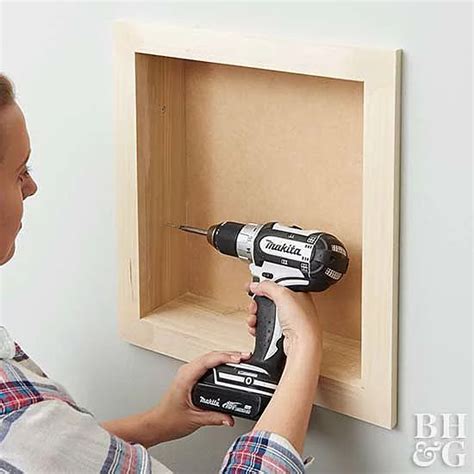 Building A Recessed Shelf