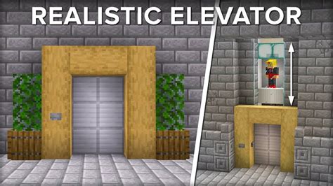 building an elevator in minecraft java