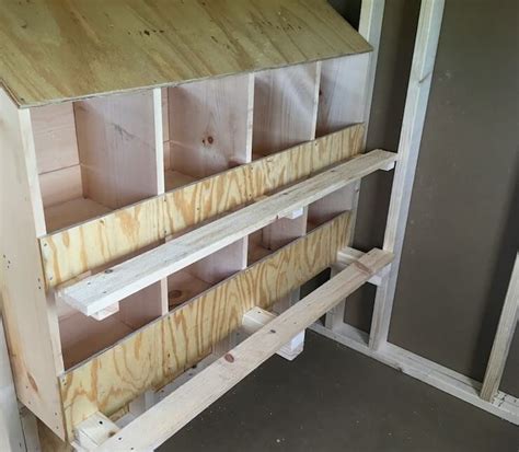 Building Chicken Nesting Boxes