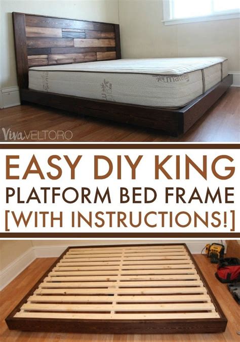 King Platform Bed Frames Selections HomesFeed