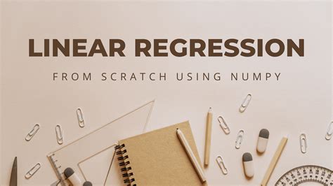 building linear regression model in python from scratch