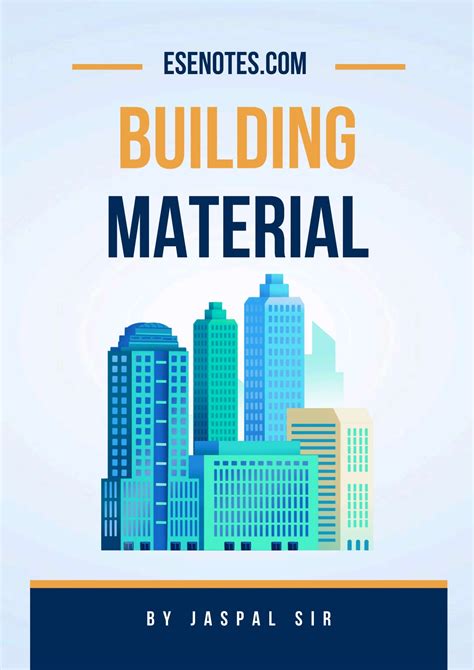 Famous Building Materials And Construction Notes New
