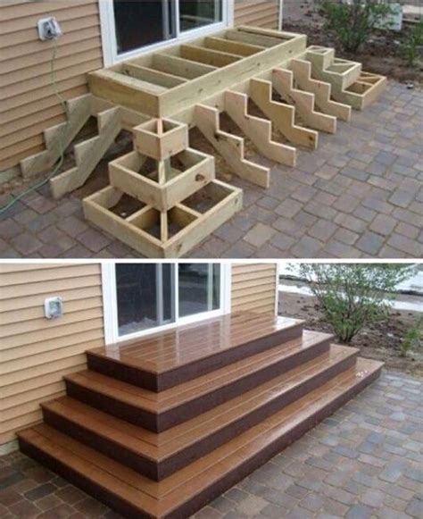 Building Steps For Back Door