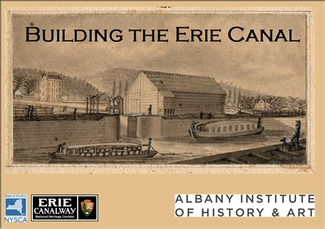 building the erie canal history