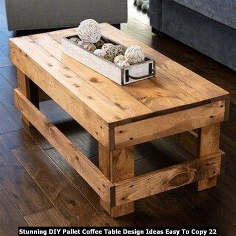 DIY Rustic Coffee Table Munson Mischief