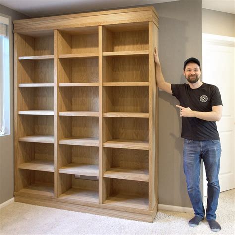 Built In Bookcase Diy Plans