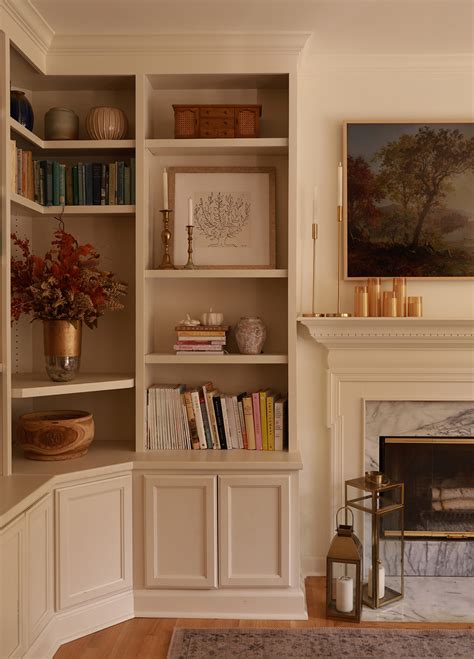 Built In Bookcase Trim Ideas