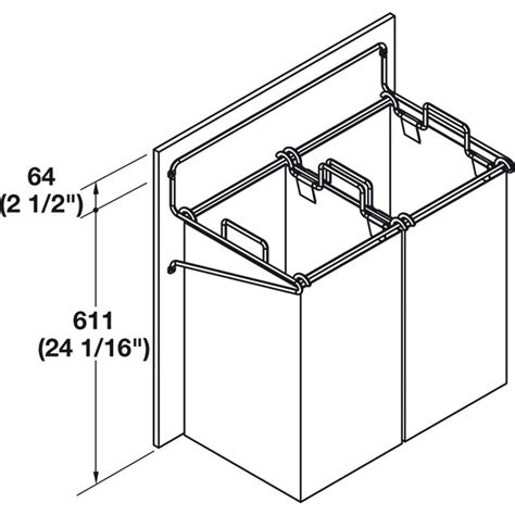 Built In Hamper Dimensions