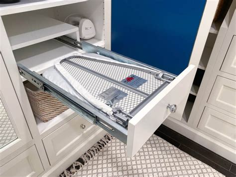 Built In Ironing Board In Drawer