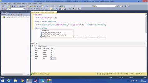 built in string functions in sql server