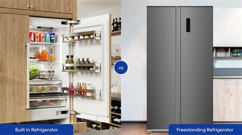 Built In Vs Slide In Refrigerator