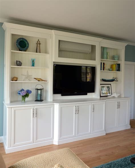 built in wall units and entertainment centers