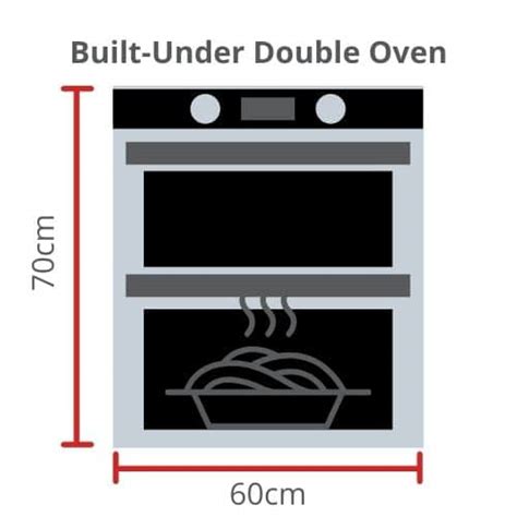 Built Under Double Oven Sizes