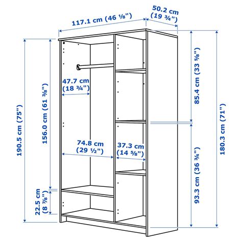 Built-In Wardrobe Dimensions