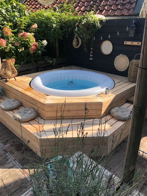Buiten Jacuzzi Hout