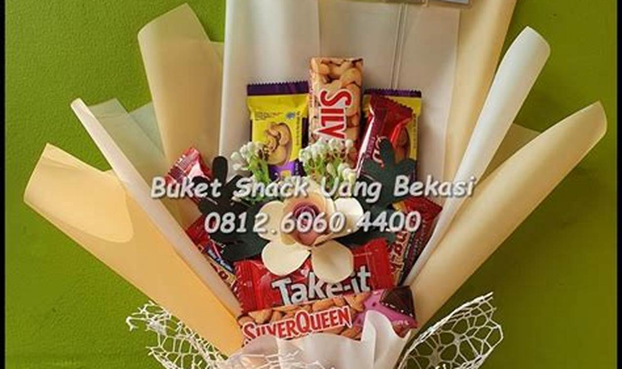 Temukan Kreasi Buket Jajan Simple yang Menakjubkan dan Menggugah Selera