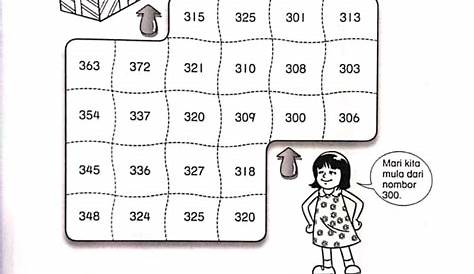 Buku Aktiviti Matematik Tahun 5 : Nombor hingga 10 000 kenal nombor b1