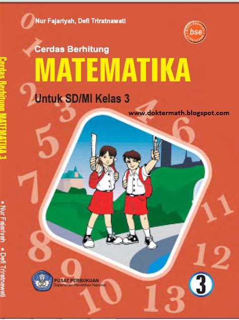 buku matematika kelas 3 sd pdf cover