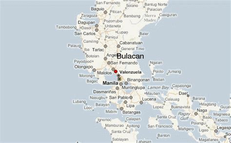 bulacan in philippine map