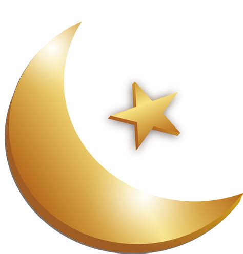 bulan bintang vector png