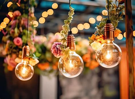 Bulb Flower Decoration