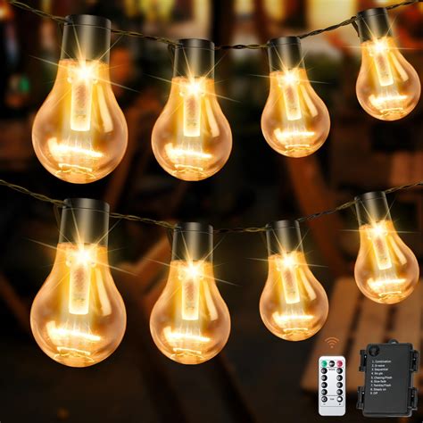 Bulb String Lights Battery Operated