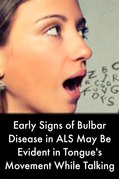 bulbar als symptoms tongue