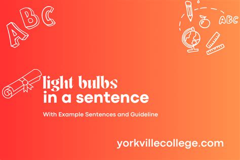 Bulbs Example In Sentence