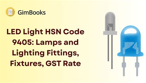 Bulbs Hsn Code