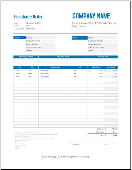 How to Design Wholesale Order Forms Wholesale Order Form Template