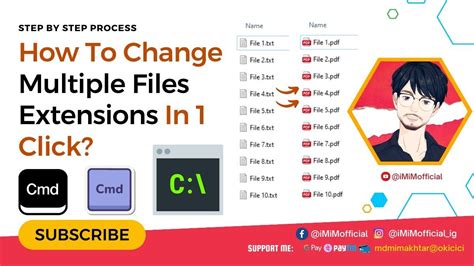bulk change file extension linux