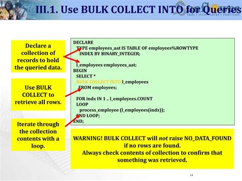Bulk Collect Into Sql Server