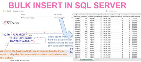 Bulk Insert Flat File Sql Server