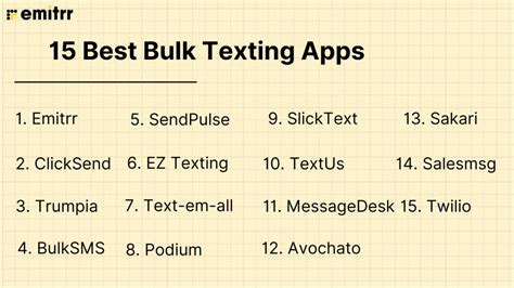 Bulk Messaging Apps