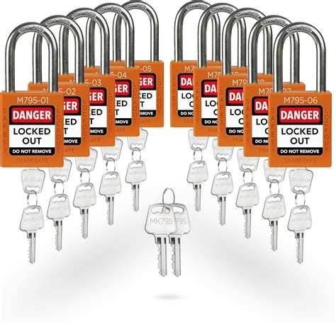 Bulk Padlocks With Master Key
