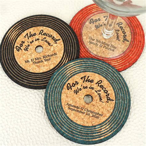 Bulk Record Coasters