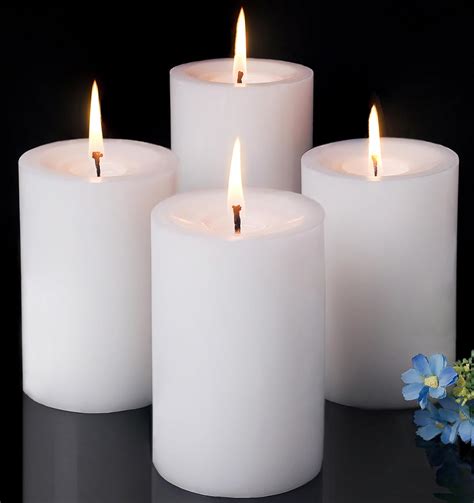 Bulk White Church Candles