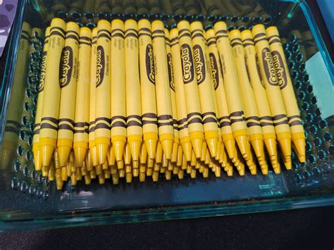 Bulk Yellow Crayons