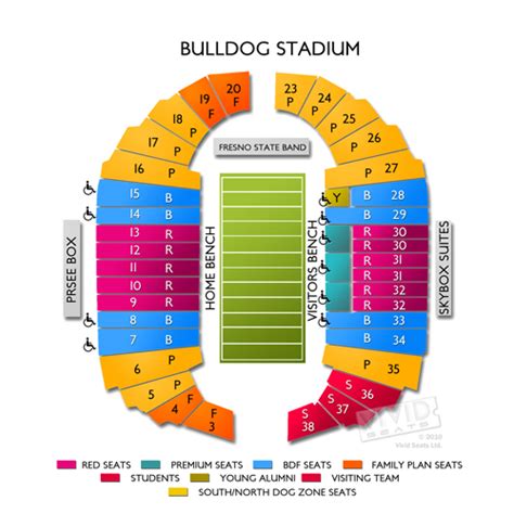 bulldog stadium tickets seating chart