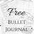 bullet journal template printable free
