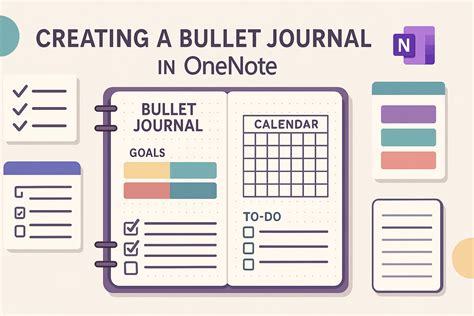 Enhance your digital bullet journal with OneNote